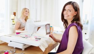 HUSQVARNA VIKING® DESIGNER TOPAZ™ 50 Sewing Machine Plus Embroidery Unit