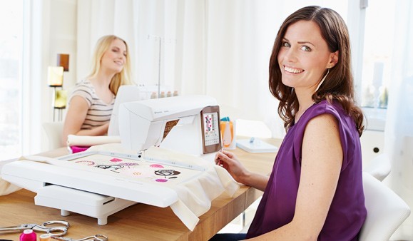 HUSQVARNA VIKING® DESIGNER TOPAZ™ 50 Sewing Machine Plus Embroidery Unit