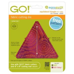 GO! Equilateral Triangle - 4 1/2" Sides (4 1/4" Finished)