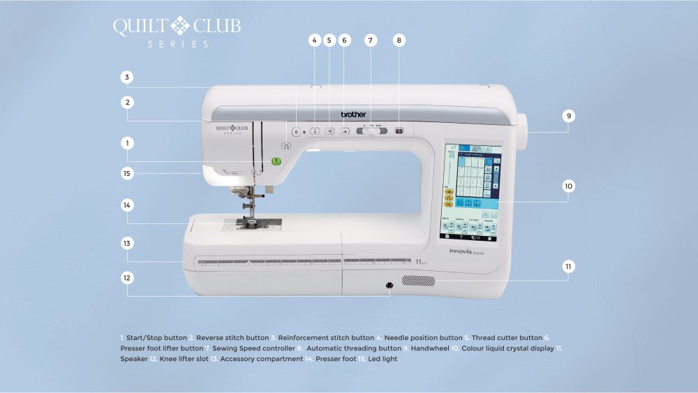 BROTHER BQ2500 Sewing & Quilting Machine 